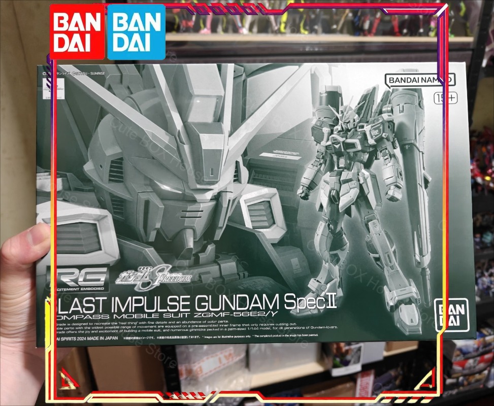 В наличии оригинальный сборный – обзор и цена Bandai Model Gundam Rg