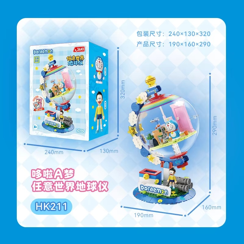 JAKI Doraemon Лицензированный  – обзор и цена Lego Set Technic